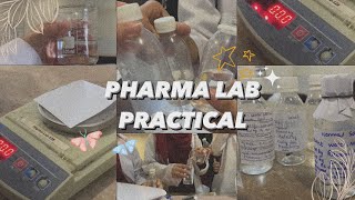 09 Normal Saline solution Pharma practical  Pharmacology [upl. by Annairdna481]