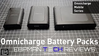 Fathers Day Gift Idea  Omnicharge Mobile Charging Power Bank Series [upl. by Tenaj]