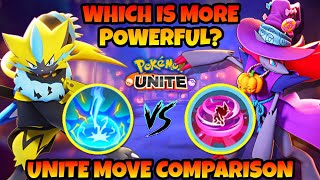 Zoroark vs Zeraora Unite Move Which is more Powerful in Pokemon Unite [upl. by Neomah922]