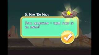 Angry Birds Golden Egg 21 Walkthrough [upl. by Karisa]