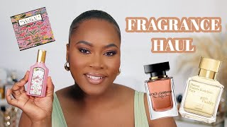 LUXURY AND AFFORDABLE PERFUME HAUL BLIND BUY 2021 PERFUME COLLECTION MFK GUCCI FLORA  MORE [upl. by Vladi]