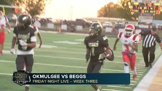 Okmulgee vs Beggs Highlights [upl. by Mile194]