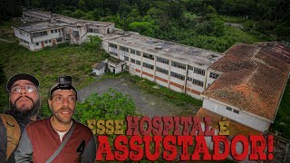 ESSE ENORME HOSPITAL ABANDONADO NOS DEIXOU COM CALAFRIOS DEPOIS DO QUE VIMOS [upl. by Kered]