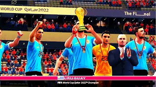 PES6 🎮 QATAR 🇶🇦 2022 URUGUAY 🇺🇾 CAMPEÓN 🏆 [upl. by Ennairoc]