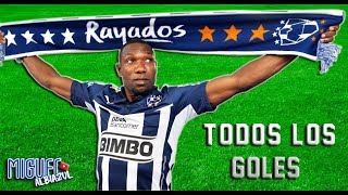 Todos los goles de Walter Ayovi en Monterrey [upl. by Ardek]