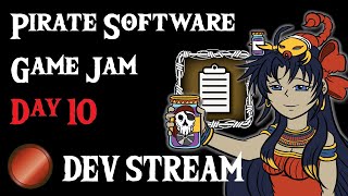 Dev Stream  Pirate Software Game Jam Recipe List Mass Content [upl. by Harvison]