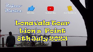 EP5 Famous amp Beautiful Lions Point Lonavala Tour 8 July 2023 lionspoint lonavala lonavalavlog [upl. by Ruhtracam358]