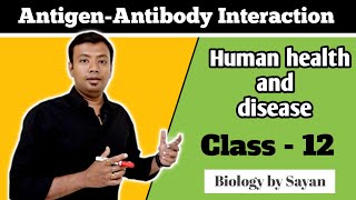 Antigenantibody interaction class 12 NEET [upl. by Rowan]