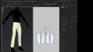 Marvelous Designer 5 Tutorial  Simple Pants [upl. by Kelsi]