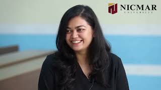 NICMAR University  Garima Patidar  MBA in Advanced Construction Management ACM [upl. by Nalon]