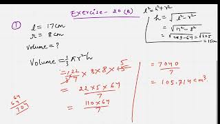 CLASS10  ICSE CBSE  VOLUME AND SURFACE AREA03 [upl. by Aztilay]