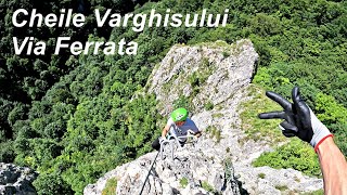 Cheile Varghisului  Via Ferrata Soim Calator [upl. by Parrie]