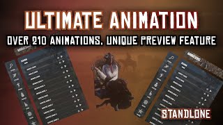 REDM  Ultimate Animation Script STANDALONE [upl. by Clapp745]