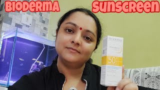 Bioderma Sunscreen For dry skin with SPF 50ReviewApplicationBioderma photoderm creambioderma [upl. by Charlotte]