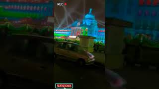 Aug15 2022 75th Independence Day specail Bangalore vidhan soudha lighting shortsvideoytmusictube [upl. by Terraj]