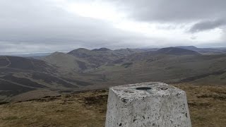 Allermuir Hill walk Pentlands Scotland UK [upl. by Nospmas740]