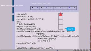 infixtopostfix This video explains how to convert an infix expression to postfix [upl. by Milurd633]