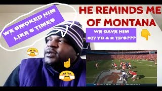 RAVENS FAN REACTS TO PATRICK MAHOMES HIGHLIGHTS VS RAVENS REACTION [upl. by Wehttan]