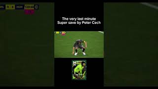 Last Minute save by Peter Cech🫣😳😳 football pes soccer pesmobile [upl. by Janna]