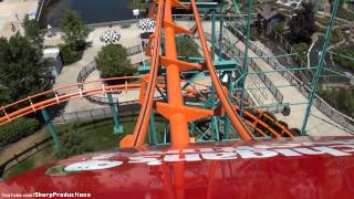 Corkscrew OnRide Michigans Adventure [upl. by Negeam978]