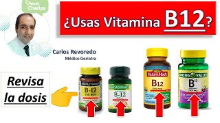 Vitamina B12 El error más común al comprar las pastillas [upl. by Jarrow]