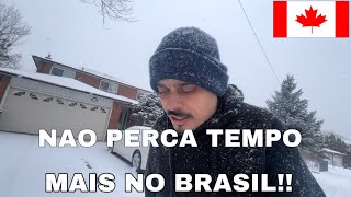 Canadá e um país perfeito para novos imigrantes brasileiros não perca tempo no Brasil 🇨🇦 [upl. by Ilegna566]