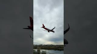 Jetstar A321 low pass at Nigel Love Bridge sydneyairport aviation [upl. by Aiyram223]