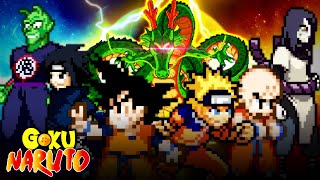 SPRITE MOVIE Goku amp Naruto CROSSOVER [upl. by Hasan]