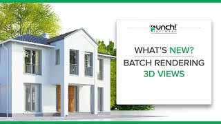 Whats New in Punch Software Batch Rendering 3D Views [upl. by Alliuqahs]