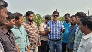 Cottonguru®️ Pradarshan Khet®️ in Pipparwada Telangana India with farmer Sandip Tate [upl. by Ahtoelc]