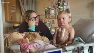 Team Balmert of Avon takes social media by storm telling story of daughters heart surgery [upl. by Ahsrav]