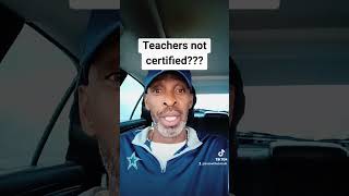 Uncertified Teachers in Classrooms [upl. by Jarret]