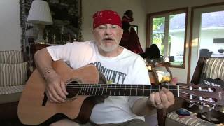 808  The Ballad of Easy Rider  The Byrds  acoustic cover by George Possley [upl. by Stone]