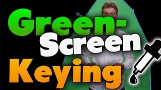 Greenscreen Keying Tutorial  Tipps und Tricks für den GreenscreenEffekt [upl. by Attenaj]