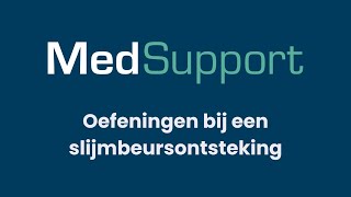 Slijmbeursontsteking schouder  Fysiotherapie MedSupport [upl. by Saleem969]