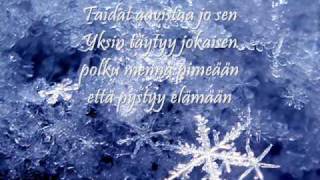 Johanna Kurkela 2010 Ainutlaatuinen Lyrics [upl. by Anitnahs992]