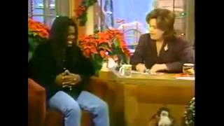 Tracy Chapman interviewed by Rosie ODonnell 1996 [upl. by Ahsirahc]