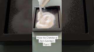 How to Create a Zen Garden Part 1 stressmanagement groundingtechniques drjen drjenniferwu [upl. by Iran183]