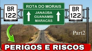 VIAGEM DE CARRO P O NORDESTE  ROTA DO MORAIS  QUAIS OS PERIGOS E RICOS DESSA ROTA [upl. by Dillie]