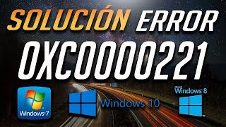 Solución Error al 0xc0000221 en Windows 1087  Tutorial 2024 [upl. by Merell]