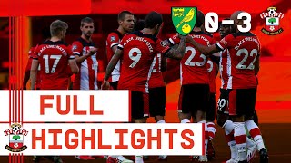 HIGHLIGHTS Norwich City 03 Southampton  Premier League [upl. by Alvord]