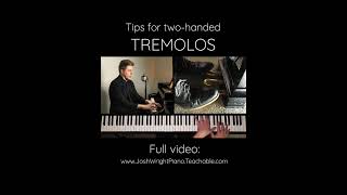 TREMOLOS Tips For Speed amp Evenness With TwoHanded Tremolos Shorts [upl. by Meit]