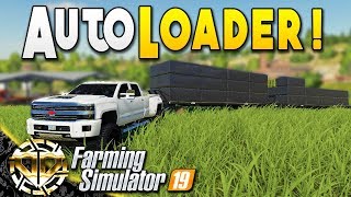 AUTOLOADER TRAILER  AUTOLOAD BALING MADE EASY  Farming Simulator 19 Gameplay  Ravenport EP 26 [upl. by Ylenaj]