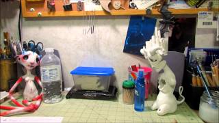 Paper Clay Sculpting Getting Started amp What to Expect [upl. by Nwotna]