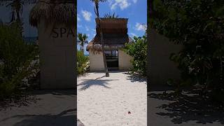 Massage hut near the family pool 😴 Bahia Principe Grand Tulum 🛖 Riviera Maya [upl. by Odracir564]