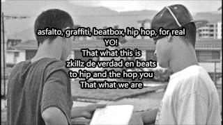 Canserbero ft Lil Supa y Rayone  Zkills letra [upl. by Vrablik]