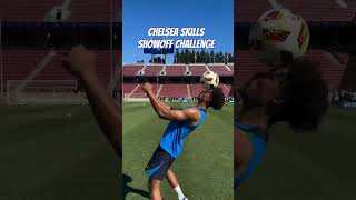 Chelsea Skills Challenge With Mudryk Angelo Veiga And More mudryk angelo renatoveiga chelsea [upl. by Bergmann]