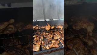 Jerk chicken looks ready carnival festival [upl. by Hguh]