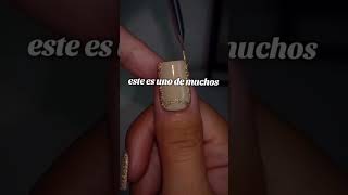 Como hacer un diseño de uñas rapido sencillo pero bonito uñas nails uñasacrilicas [upl. by Hoj566]