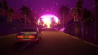 Synthwave Drive  Cali Drive  1 Hour  8K Ultra HD 60fps [upl. by Kotz]